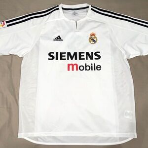 Real Madrid 2003-04 home shirt jersey
